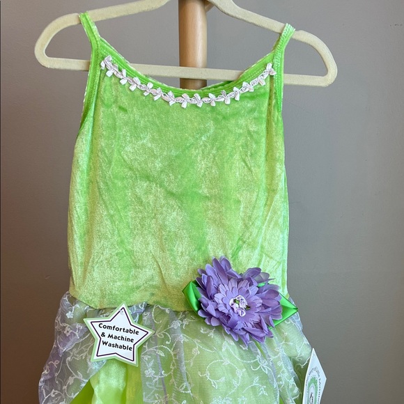 NWT Little Adventures Tinkerbell Cosplay Costume Dress 7-9 YR X-Large - Picture 2 of 7